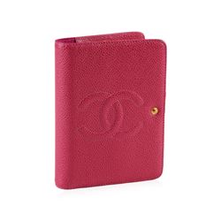 Chanel Pink Leather Notebook