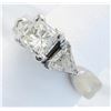 Image 2 : 1.24 ctw Diamond Ring - Platinum