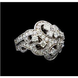 2.77 ctw Diamond Ring - 14KT White Gold