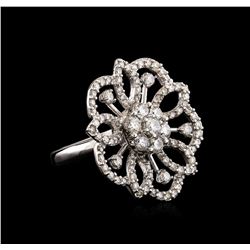 14KT White Gold 1.70 ctw Diamond Ring