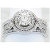 Image 2 : 1.81 ctw Diamond Ring - 14KT White Gold