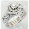 Image 7 : 1.81 ctw Diamond Ring - 14KT White Gold