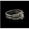 Image 1 : 18KT White Gold 1.48 ctw Diamond Ring