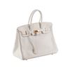 Image 2 : Hermes Birkin Craie Togo Leather Bag