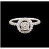Image 2 : 1.13 ctw Diamond Ring - 14KT White Gold