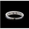 Image 3 : 0.62 ctw Diamond Band - 14KT White Gold