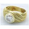 Image 7 : 0.78 ctw Diamond Ring - 18KT Yellow Gold