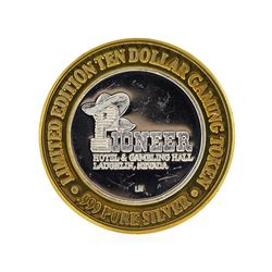 Limited Edition $10 Las Vegas .999 Silver Gaming Token