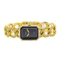 Chanel 18KT Yellow Gold 3.22 ctw Premiere Watch