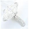 Image 8 : 3.90 ctw Diamond Ring - 18KT White Gold
