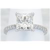 Image 5 : GIA Cert 2.32 ctw Diamond Ring - Platinum
