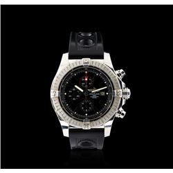 Breitling Stainless Steel Super Avenger Chronograph Watch