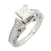 Image 9 : 1.30 ctw Certified Diamond Ring - 14KT White Gold