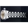 Image 3 : Rolex Stainless Steel Silver Index Smooth Bezel Quickset DateJust Ladies Watch