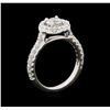 Image 4 : 1.16 ctw Diamond Ring - 14KT White Gold