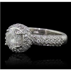 14KT White Gold 2.58 ctw Diamond Ring