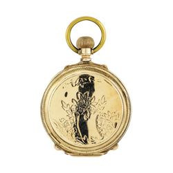 Antique Elgin Pocket Watch - 18KT Yellow Gold