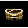 Image 3 : Cartier 18KT Yellow Gold Nouvelle Vague Paris Crossover Band Ring