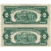 Image 2 : 1953 $2 AU Uncirculated Certificate Currency Lot of 2