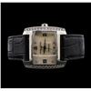 Image 1 : Baume & Mercier Tiffany Stainless Steel Diamond Watch