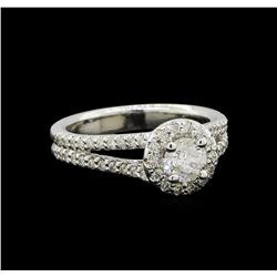 1.08 ctw Diamond Ring - 14KT White Gold