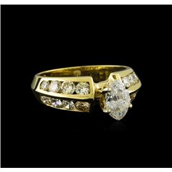 2.35 ctw Diamond Ring - 14KT Yellow Gold