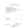 Image 3 : 4.00 ctw Diamond Necklace - 14KT White Gold