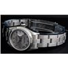 Image 9 : Rolex SS Slate Grey Roman With Square Track Oyster Band DateJust Ladies Watch