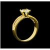 Image 4 : 1.37 ctw Diamond Ring - 18KT Yellow Gold