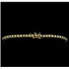 Image 3 : 2.00 ctw Diamond Tennis Bracelet - 14KT Yellow Gold