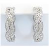 Image 4 : 3.18 ctw Diamond Earrings - 14KT White Gold