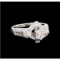 1.64 ctw Diamond Ring - 18KT White Gold