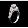 Image 4 : 1.64 ctw Diamond Ring - 18KT White Gold