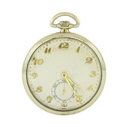 Vintage Movado Pocket Watch - 18KT White Gold