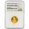 Image 1 : 2010-W NGC PF 70 Ultra Cameo $10 American Eagle Gold Coin