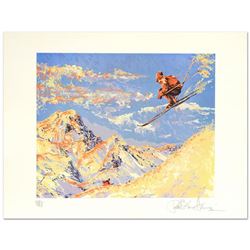 The Sunset Skier by Henrie (1932-1999)