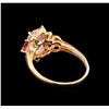 Image 3 : 2.40 ctw Kunzite, Tourmaline and Diamond Ring - 14KT Rose Gold