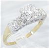 Image 3 : 1.00 ctw Diamond Ring - 14KT Yellow Gold