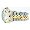 Image 4 : Rolex Two Tone Diamond and Sapphire DateJust Men's Watch