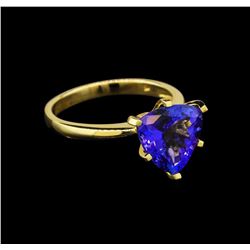 18KT Yellow Gold 4.82 ctw Tanzanite Ring