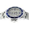 Image 6 : Rolex Stainless Steel Sapphire and Diamond Submariner Men's Watch