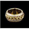 Image 1 : 1.25 ctw Diamond Ring - 18KT Yellow Gold