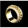 Image 3 : 1.25 ctw Diamond Ring - 18KT Yellow Gold