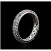 Image 1 : 14KT White Gold 1.00 ctw Diamond Ring