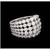 Image 1 : 2.61 ctw Diamond Ring - 14KT White Gold