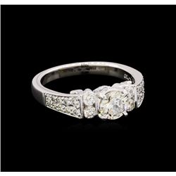 1.25 ctw Diamond Ring - 18KT White Gold