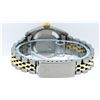 Image 5 : Rolex Two-Tone Black Tapestry Index Jubilee Band DateJust Ladies Watch