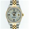 Image 1 : Rolex Two Tone Diamond and Ruby DateJust Men's Watch