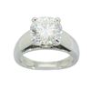 Image 1 : 2.28 ctw Certified Diamond Ring - Platinum