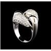 Image 4 : 14KT White Gold 2.22 ctw Diamond Ring